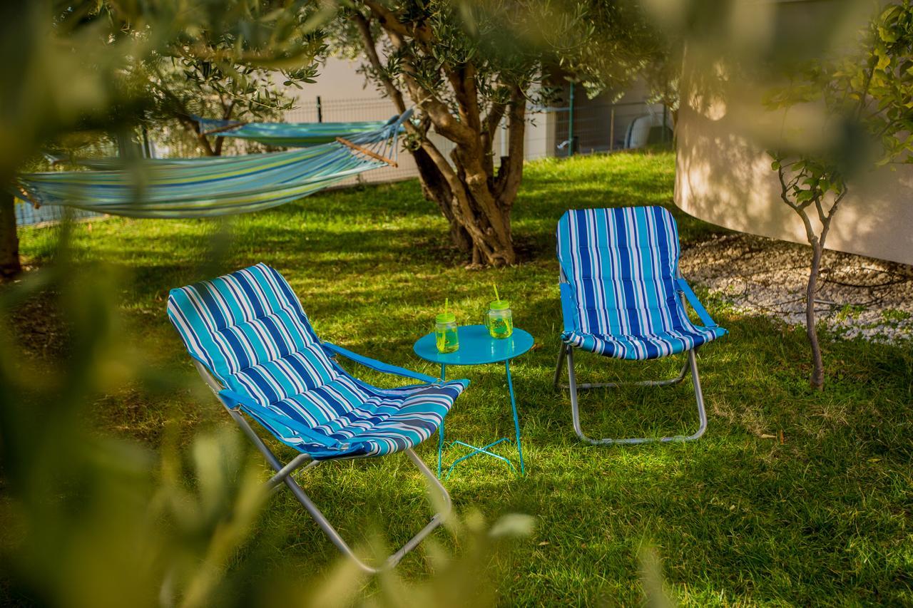 Apartment mit Gartenblick