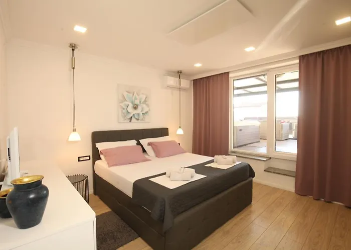 Luxurious seaview apartment Šibenik acceptant les animaux