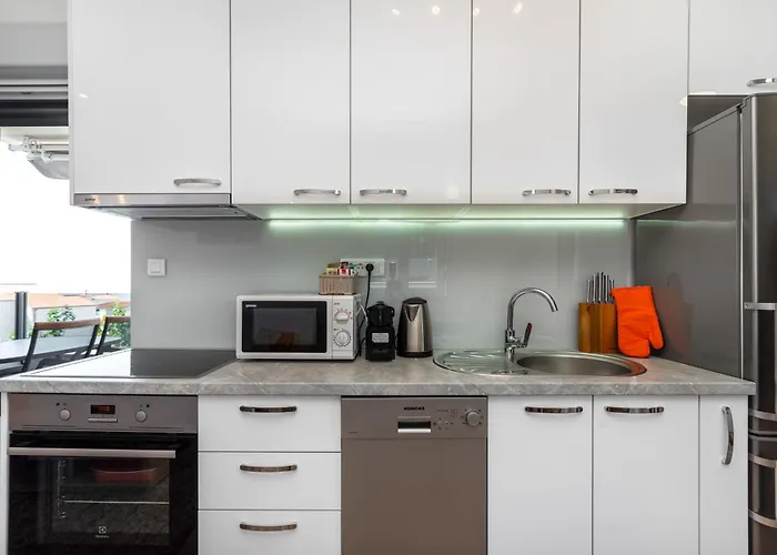 Haustierfreundliches Apartments Boomerang Rogoznica 